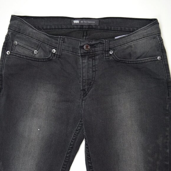 Levi's 524 Too Superlow Black 29x32 - Picture 6 of 9